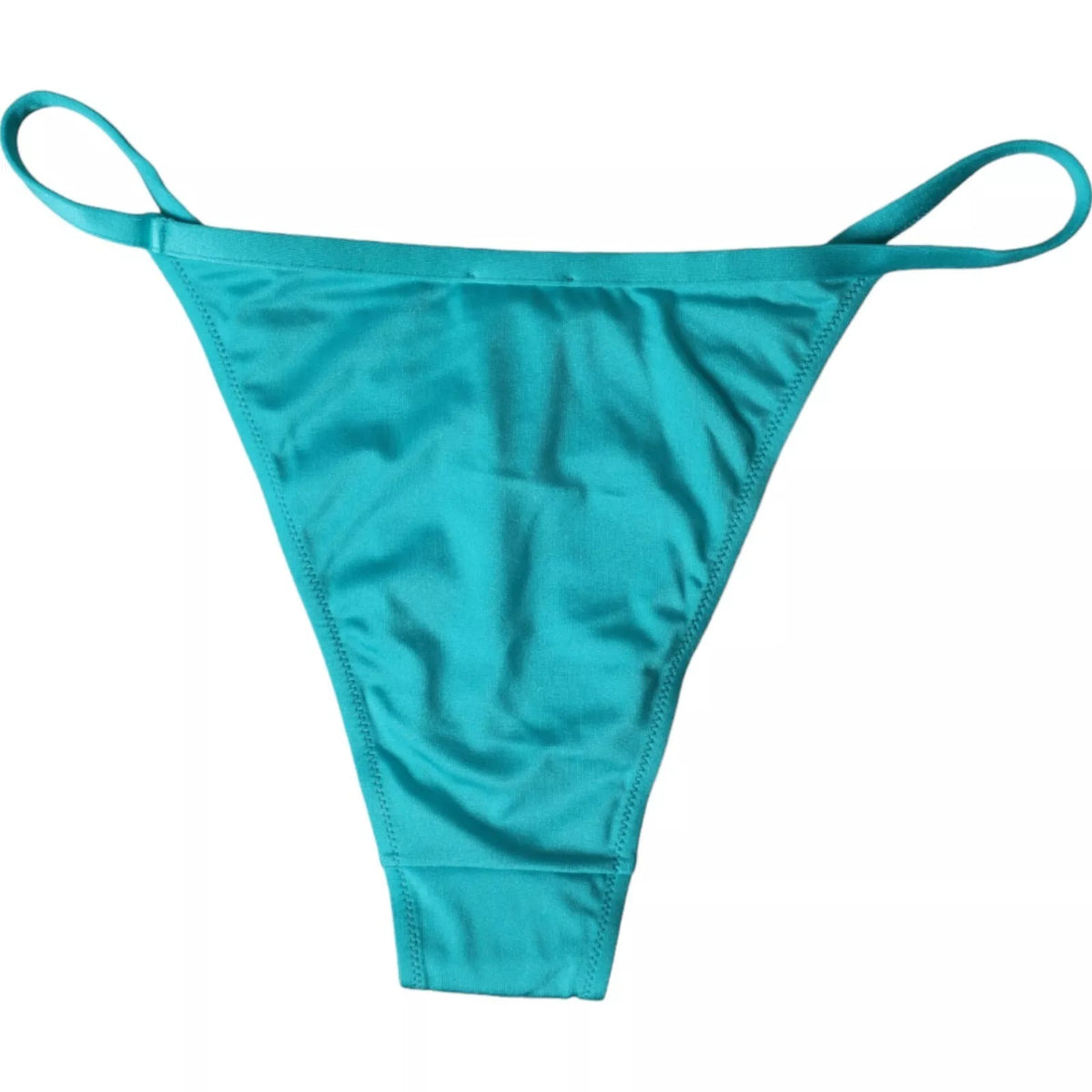 Dolce & Gabbana Blau Grün Nylon Bademode Badeanzug Unterteil Bikini
