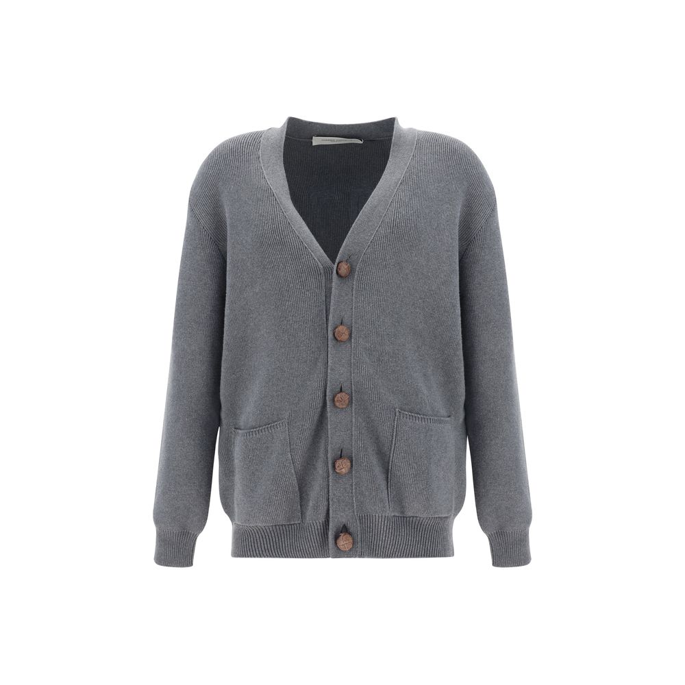 Golden Goose Grauer Baumwollcardigan