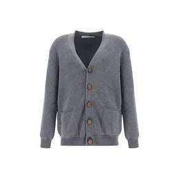 Golden Goose Grauer Baumwollcardigan