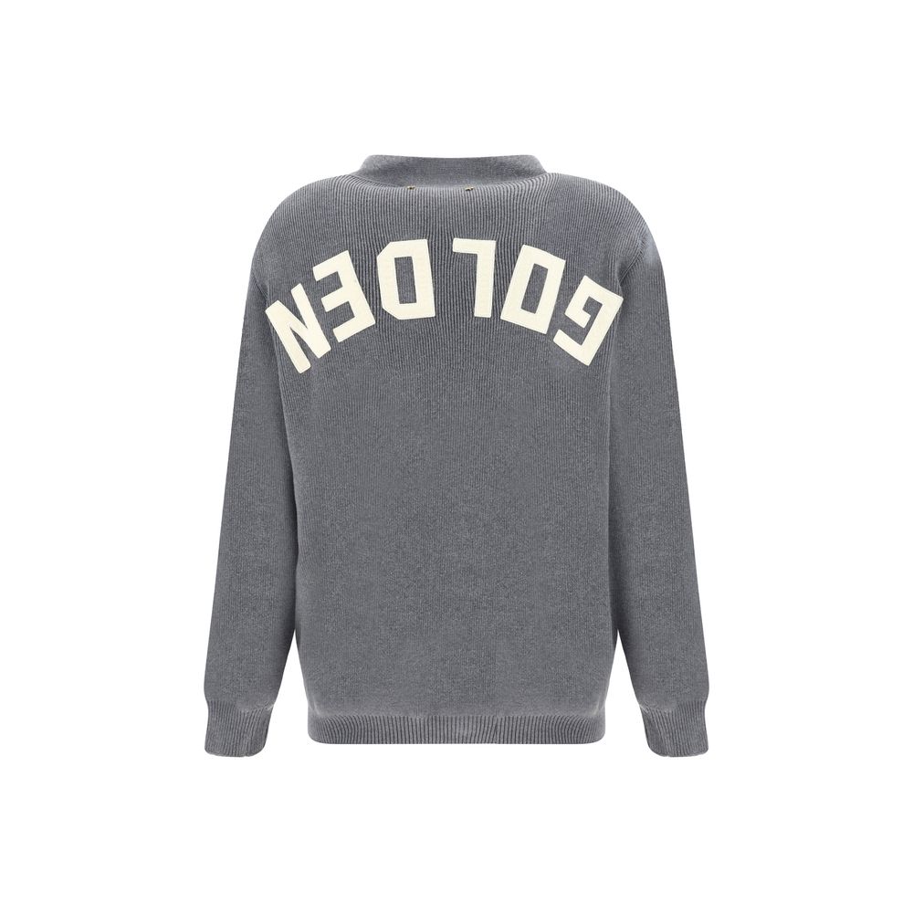 Golden Goose Grauer Baumwollcardigan