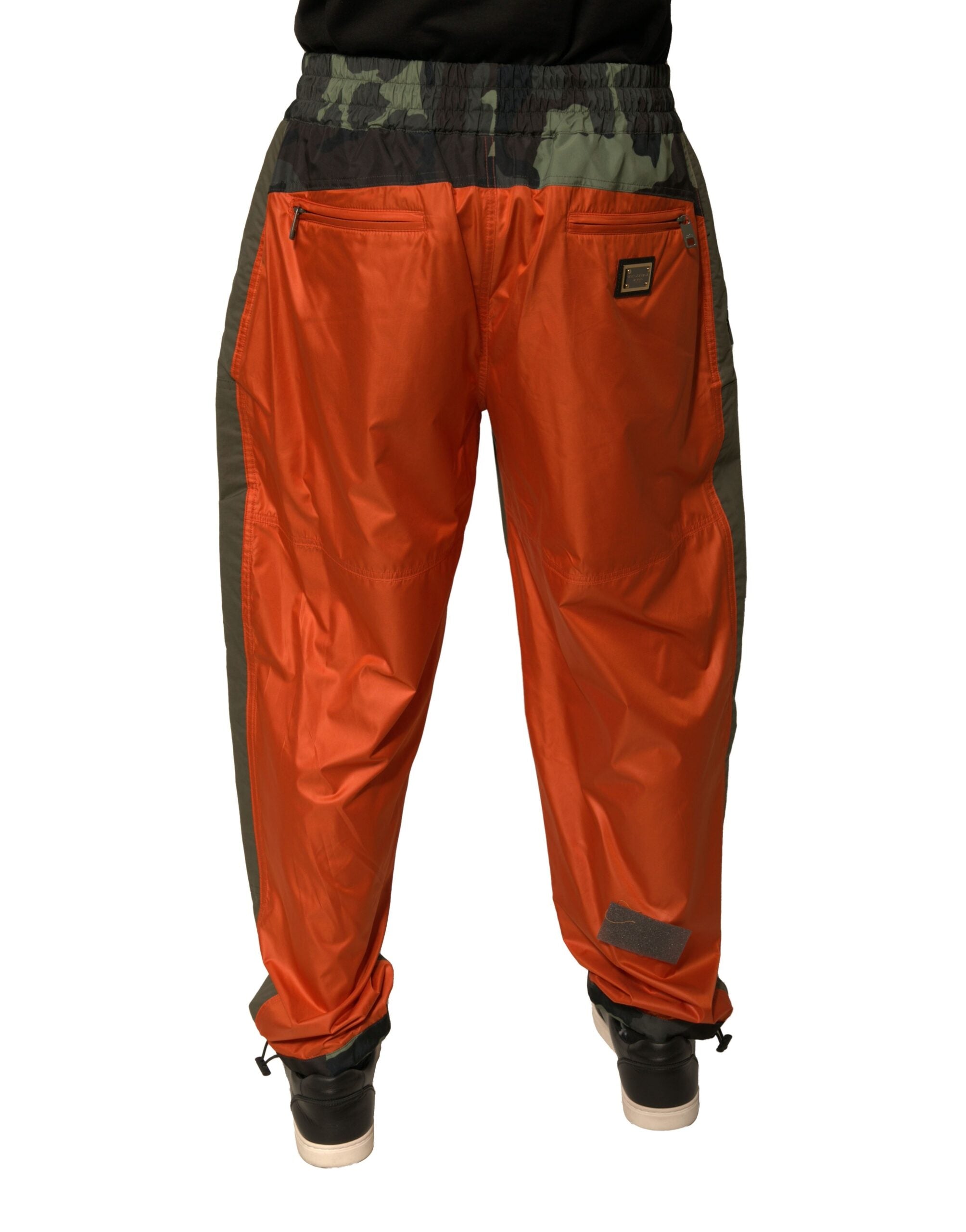 Dolce & Gabbana Mehrfarbige Camouflage-Jogger-Cargo-Hose