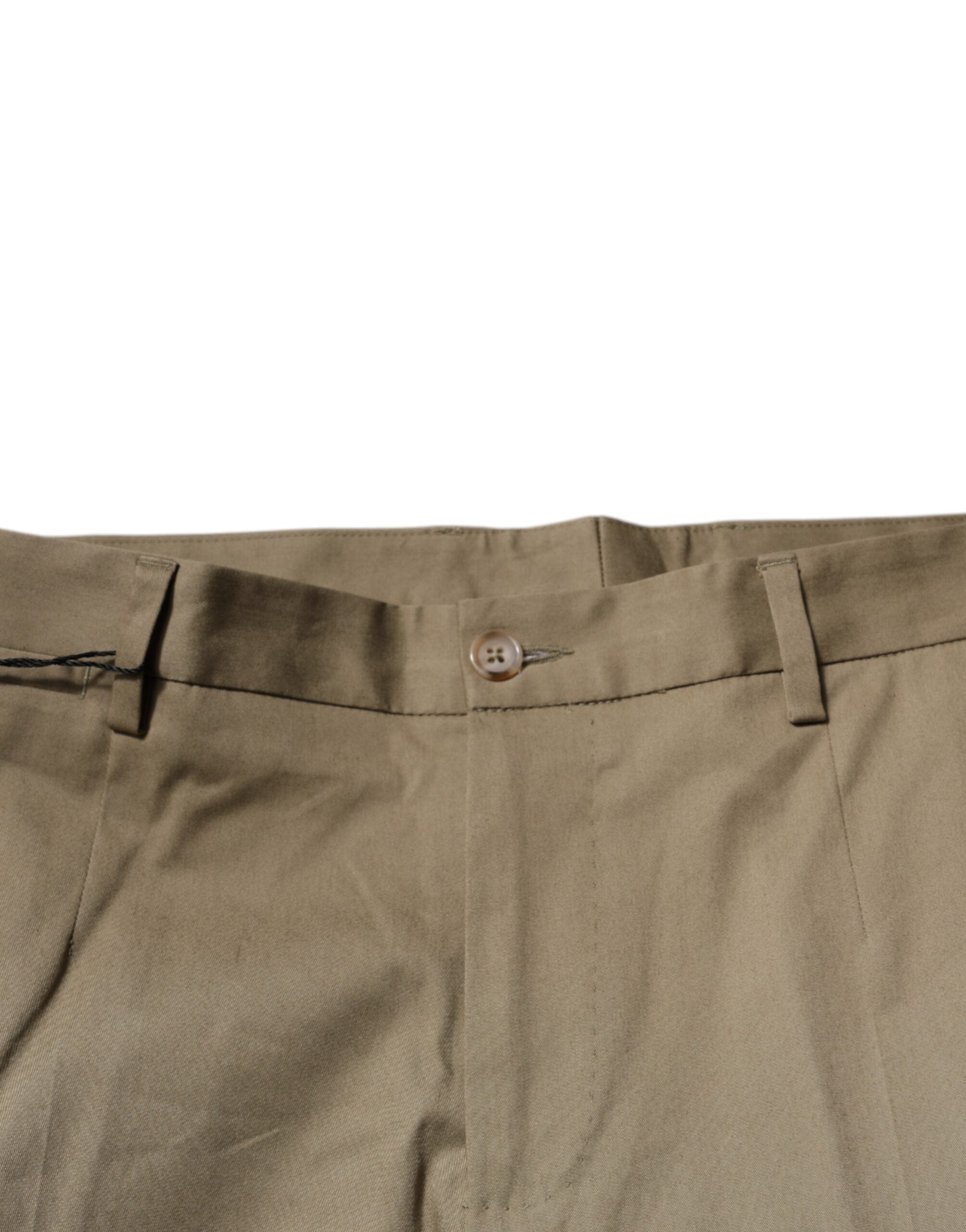 Dolce & Gabbana Braunes Logo Herren Casual Tapered Pants