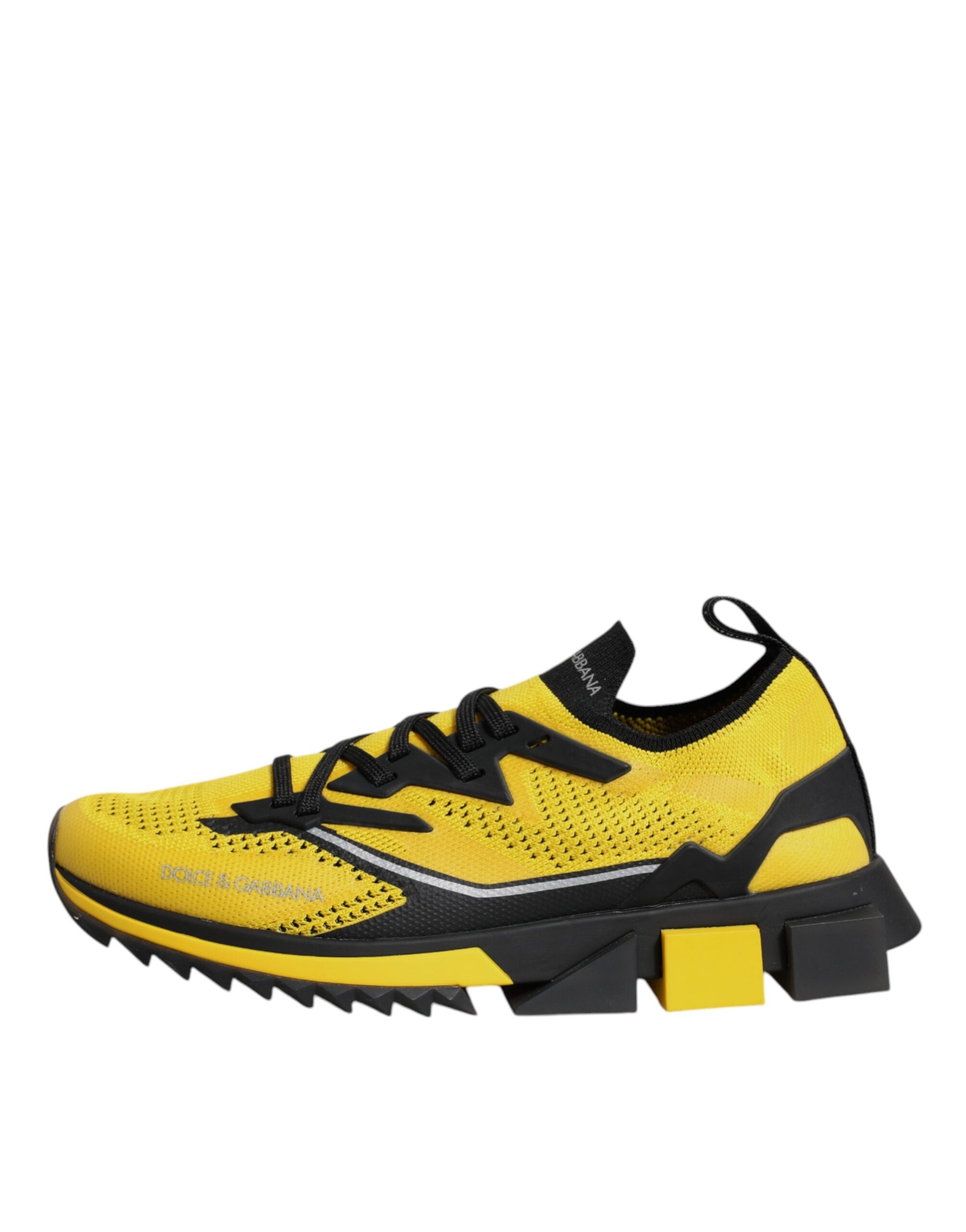 Dolce & Gabbana Gelb SORRENTO Sport Stretch Turnschuhe Schuhe
