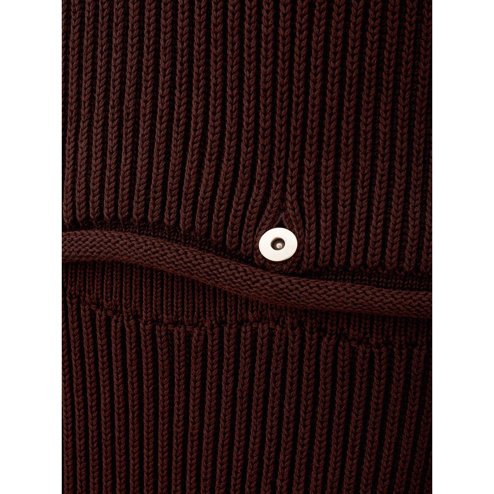 Bottega Veneta Braunes Viskose-Freizeitkleid