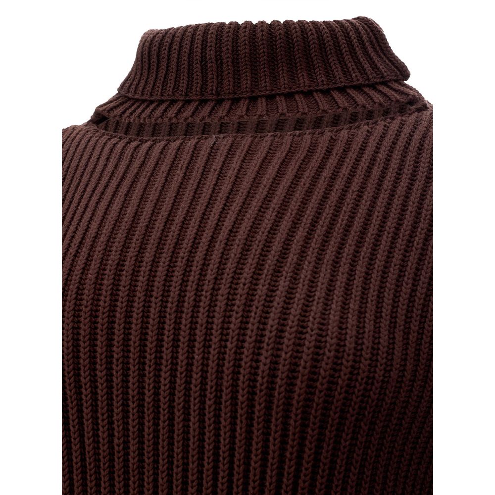 Bottega Veneta Braunes Viskose-Freizeitkleid