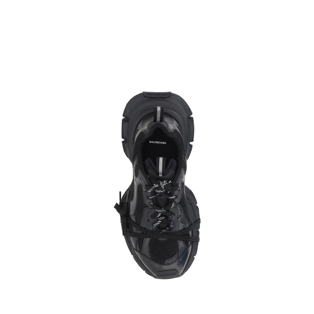 Balenciaga Schwarze Stoff-Sneaker