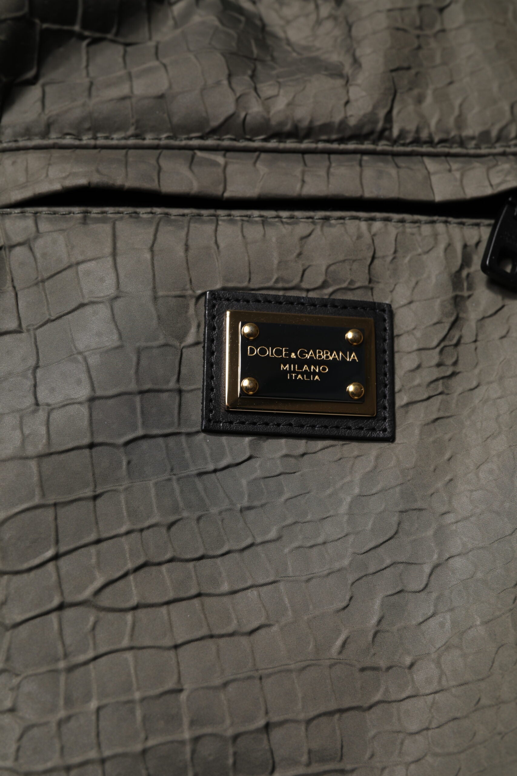 Dolce & Gabbana Braunes Lammfell Leder Männer Sweatpants Hosen
