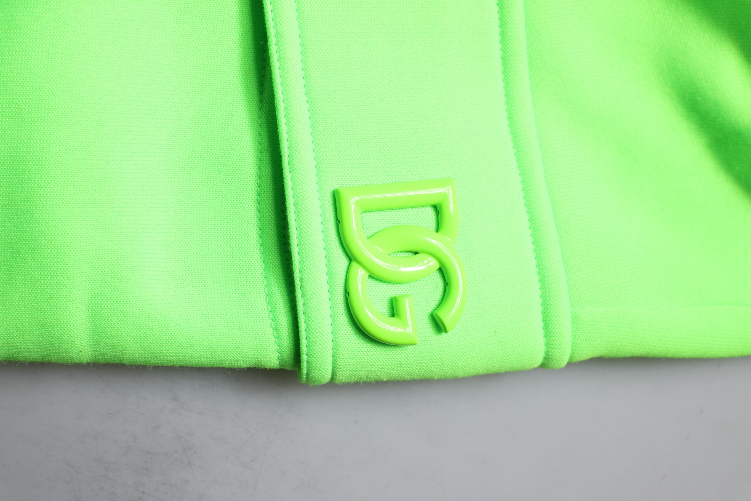 Dolce & Gabbana Neongrüner Cargo-Jogger Männer-Sweatpants Hosen