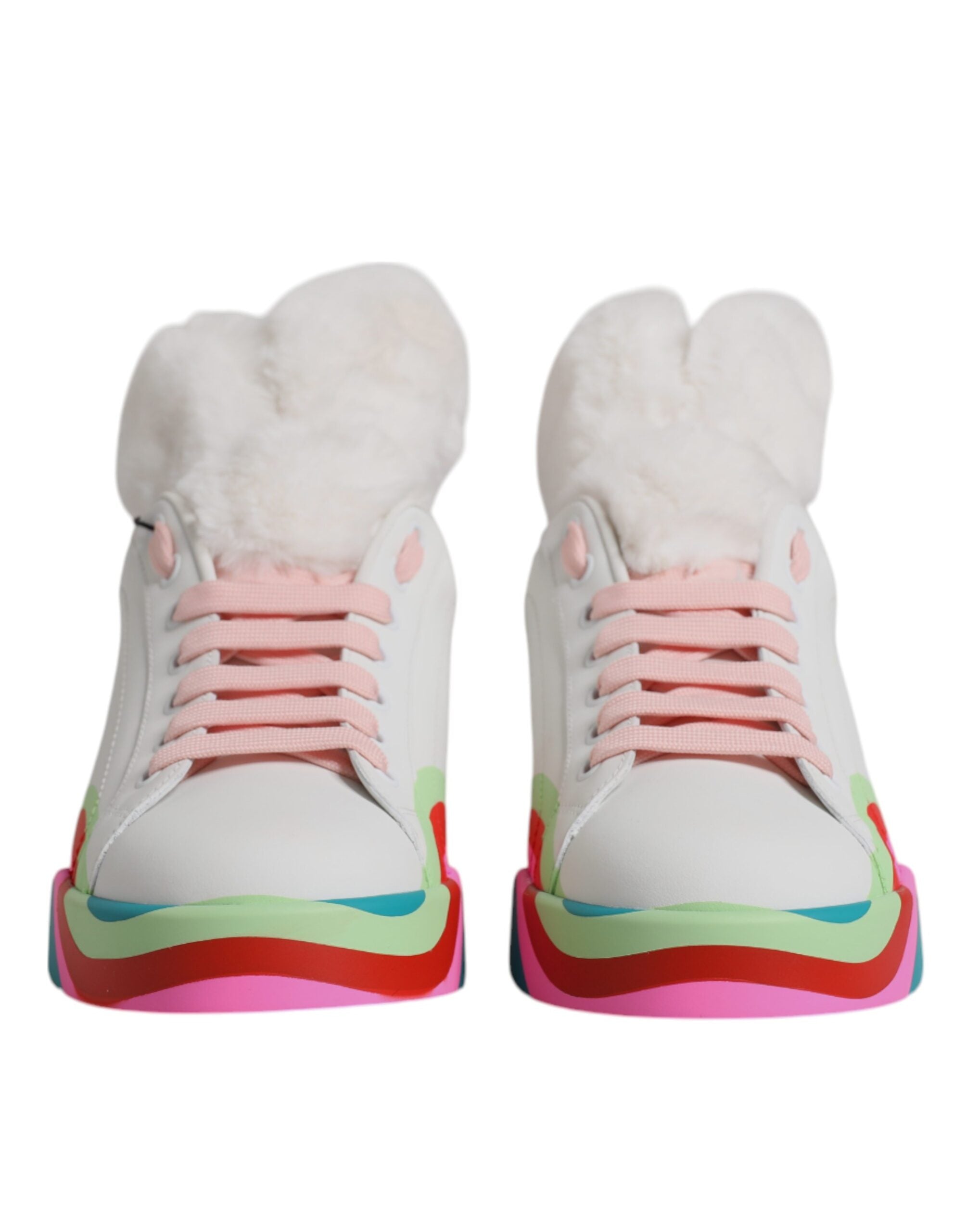 Dolce & Gabbana Multicolor Low Top Trainer Turnschuhe Schuhe