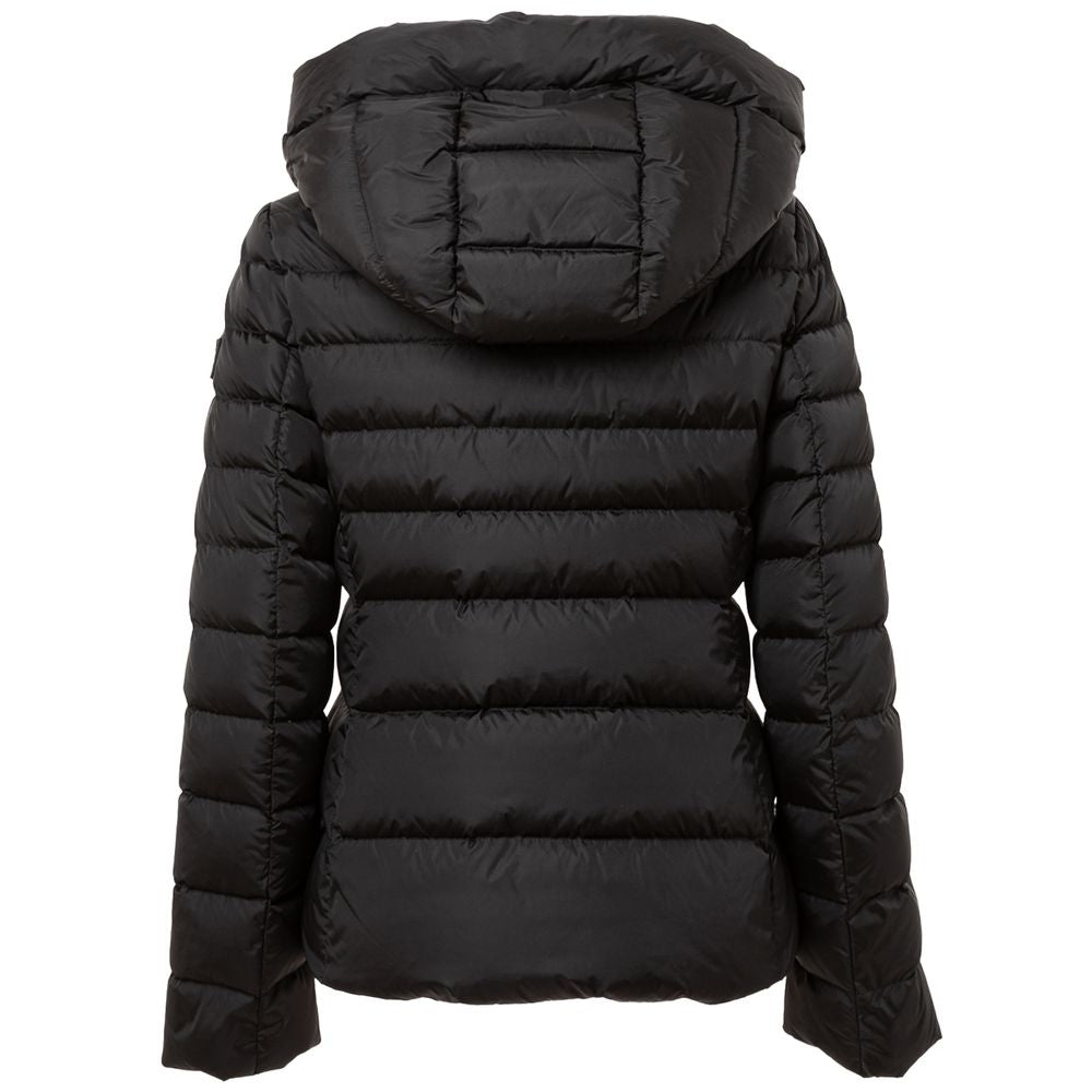 Add Schwarze Polyamid-Shell-Jacke