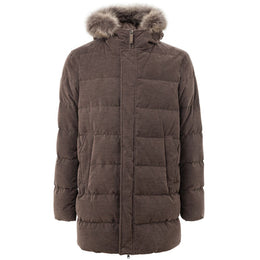 Herno Brauner Baumwoll-Bomber