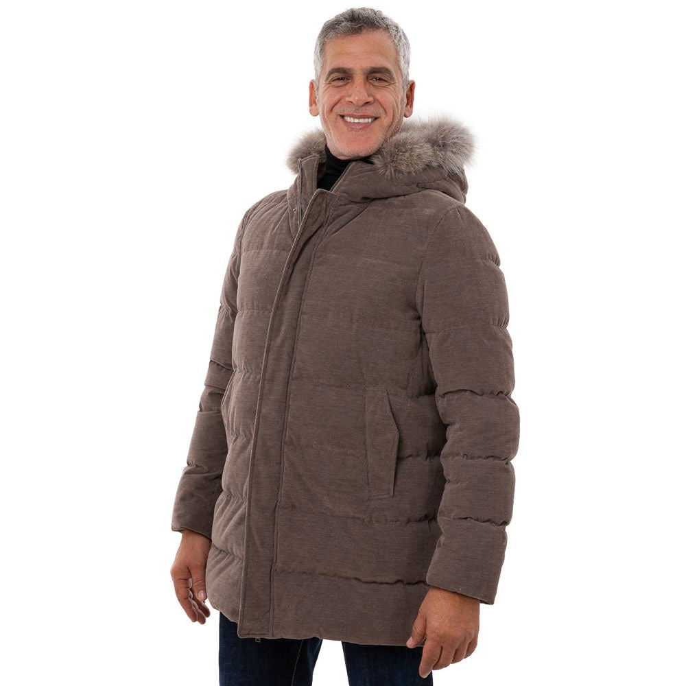 Herno Brauner Baumwoll-Bomber