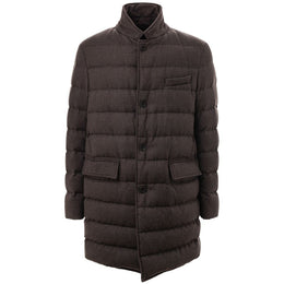 Herno Braune Wolljacken &amp