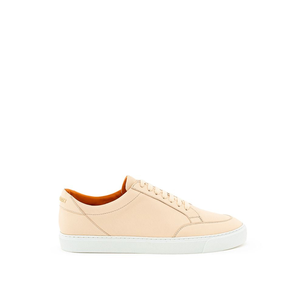 Burberry Pinke Leder Low-Top-Sneaker