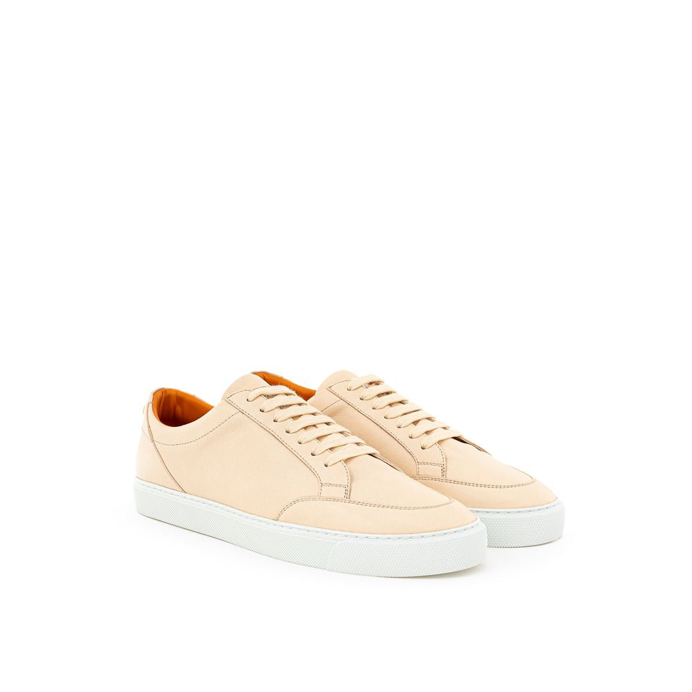 Burberry Pinke Leder Low-Top-Sneaker