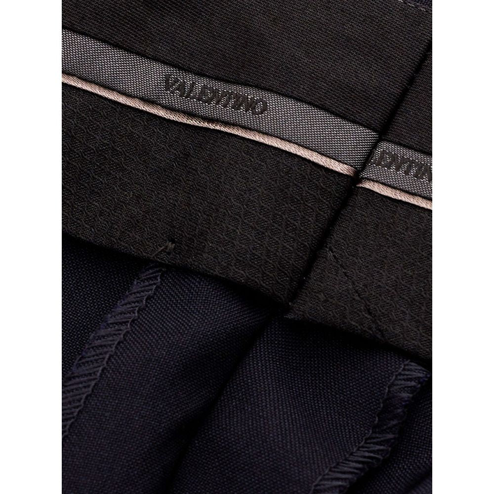 Valentino Garavani Schwarze Wollhose