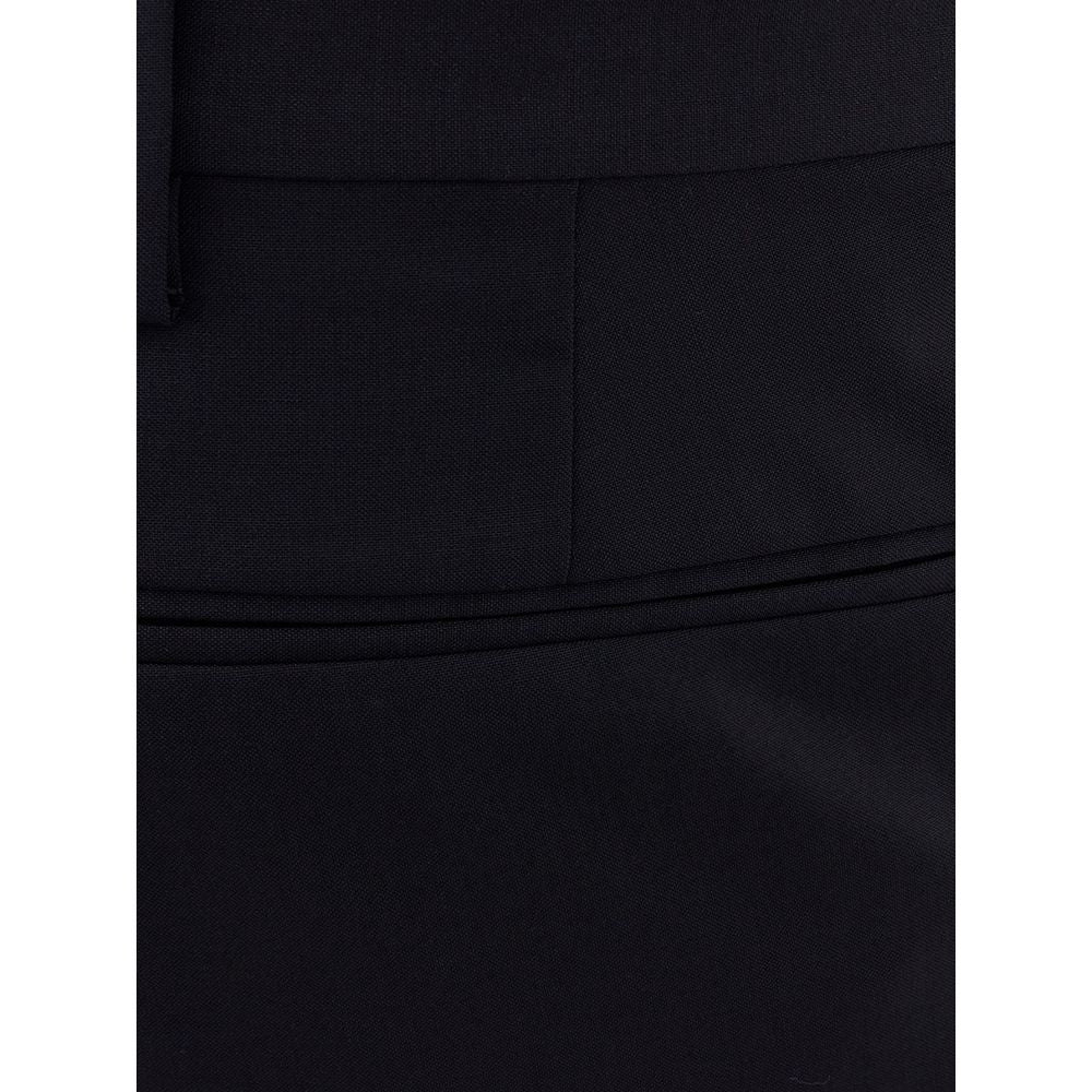 Valentino Garavani Schwarze Wollhose