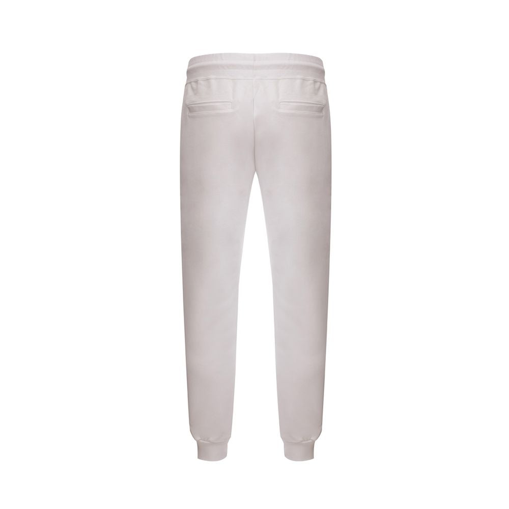 GCDS Weiße Baumwoll-Sporthose