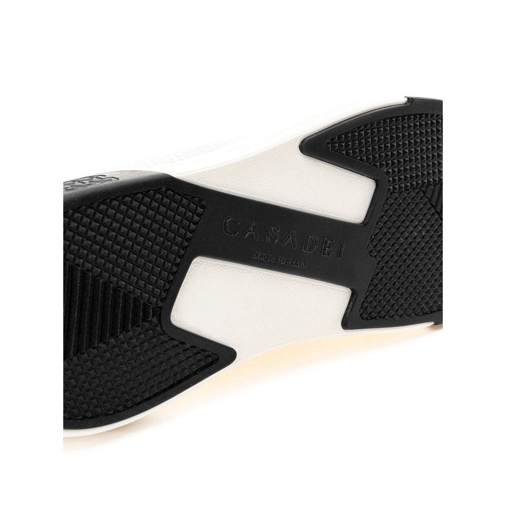 Casadei Weiße Leder-Athletic-Sneaker
