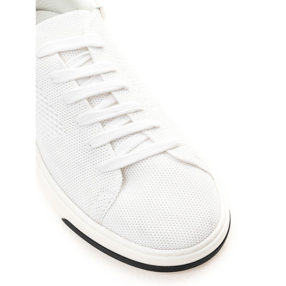 Casadei Weiße Leder-Athletic-Sneaker