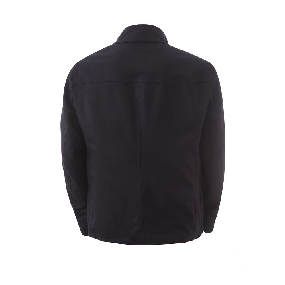 Lardini Blauer Wollmantel