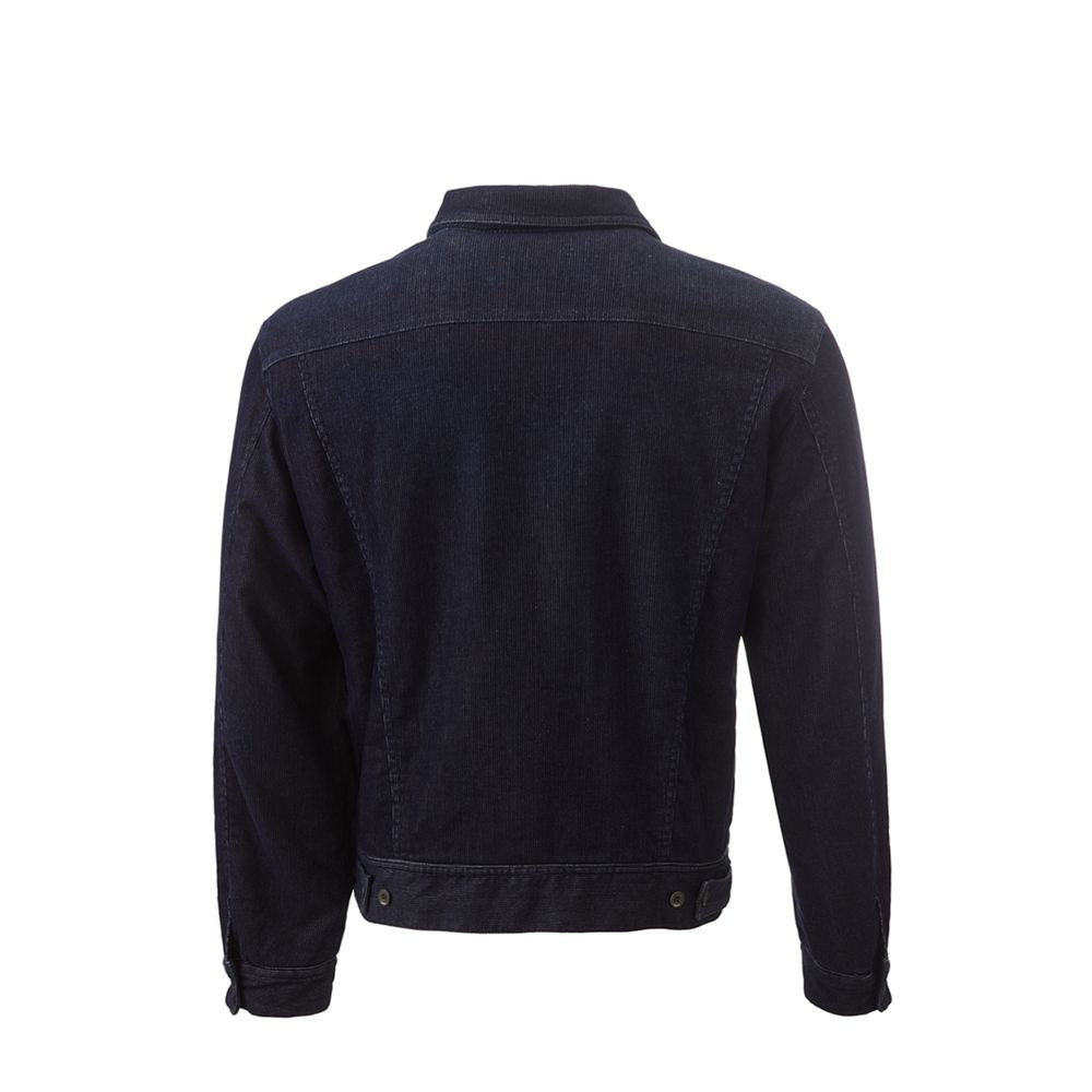 Lardini Blaue Jeansjacke aus Baumwolle
