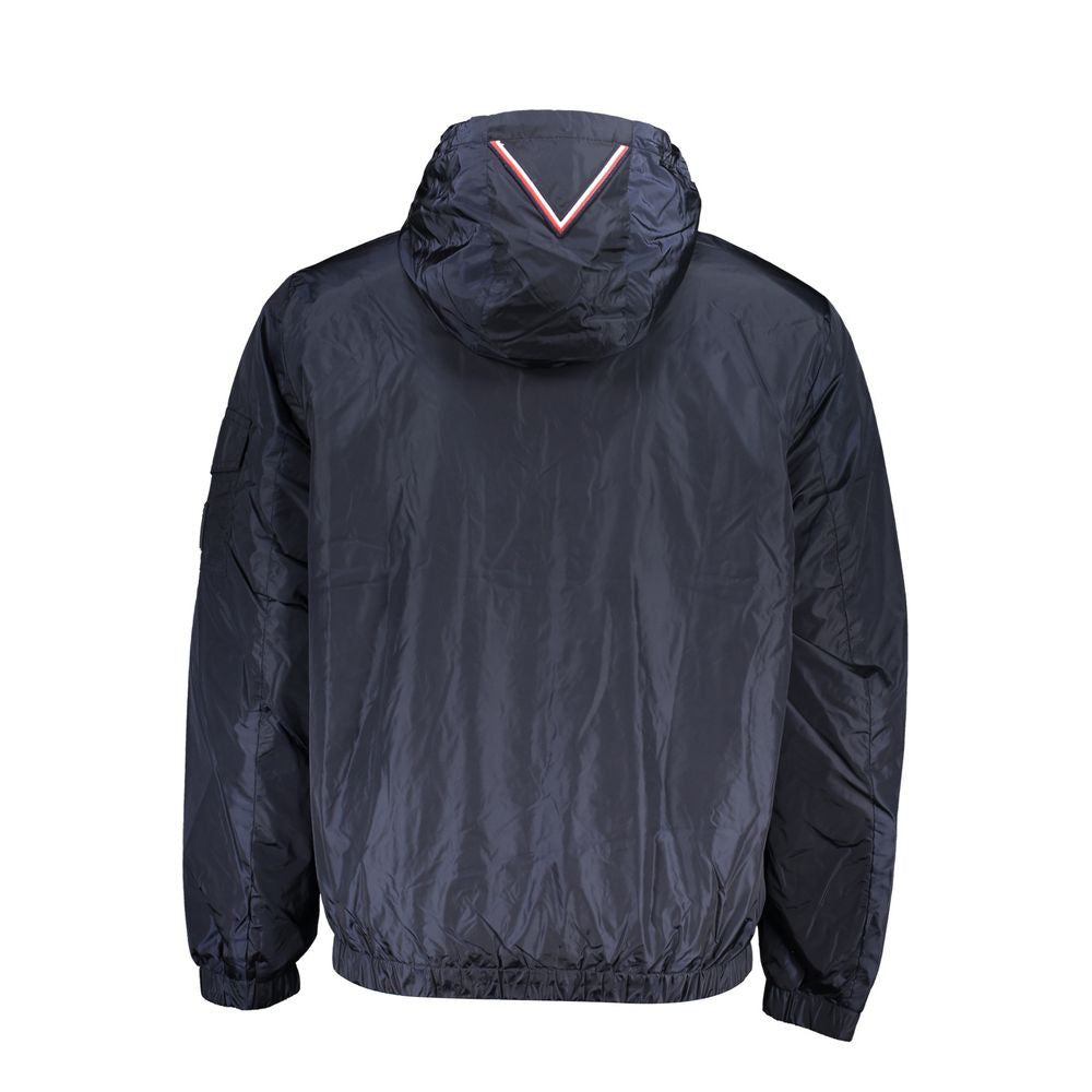 Tommy Hilfiger Blaue Herrenjacke aus Nylon