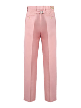 Gucci Hellrosa Baumwollhosen