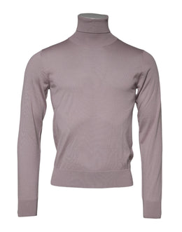 Dolce & Gabbana Brauner Kaschmir-Strickpullover für Männer