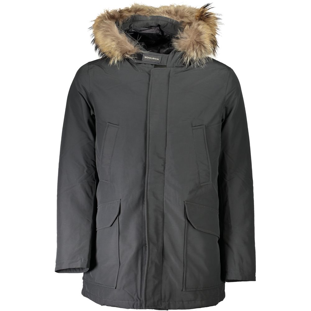 Woolrich Graue Baumwolljacke für Männer