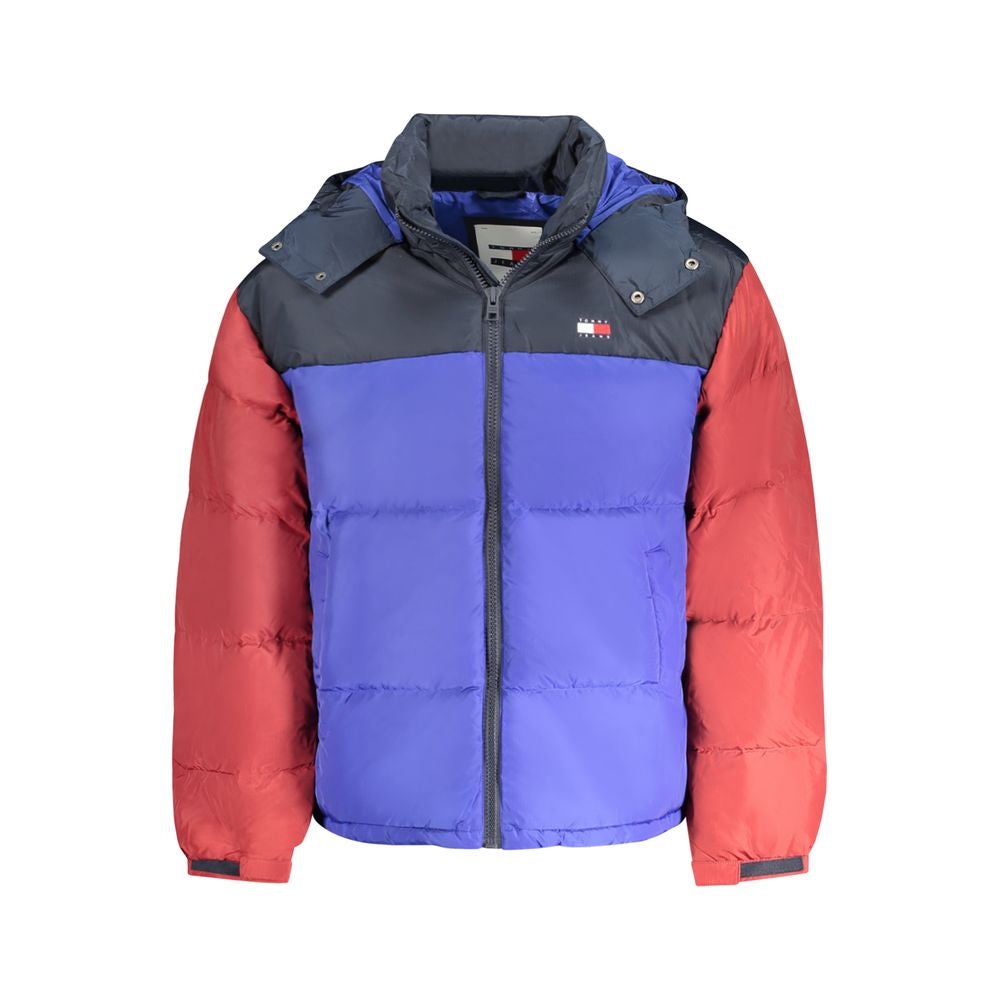 Tommy Hilfiger Blaue Herrenjacke aus Polyester