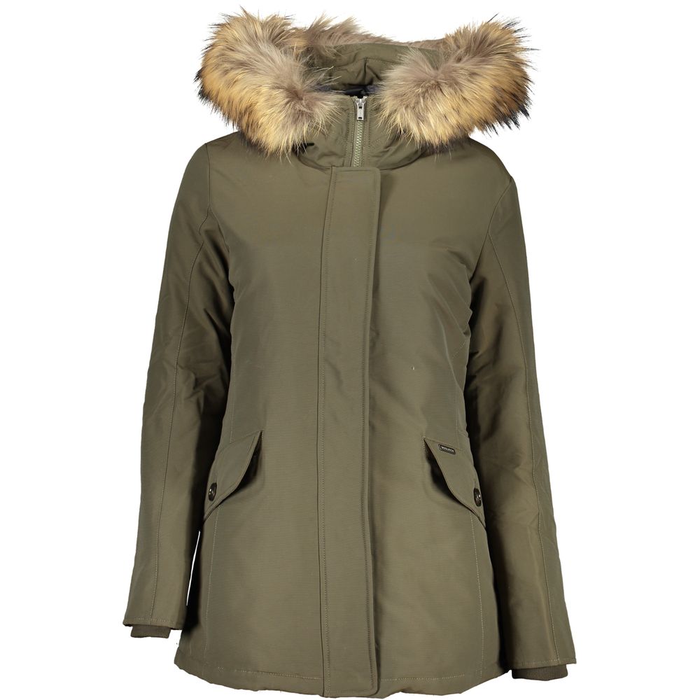 Woolrich Verde Baumwolljacke für Damen