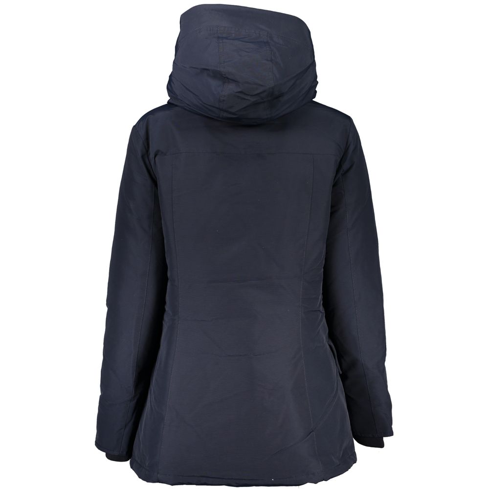 Woolrich Blu Baumwolljacke für Damen