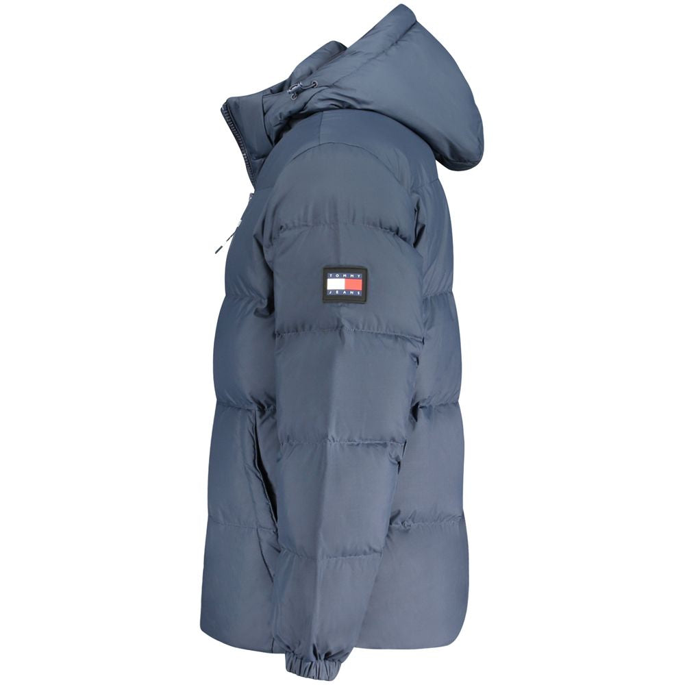 Tommy Hilfiger Blaue Herrenjacke aus Polyester