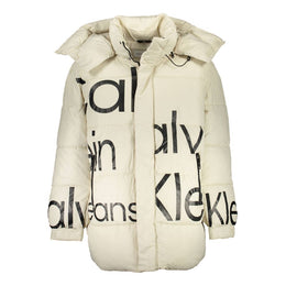 Calvin Klein Beige Polyester-Jacken & Mantel
