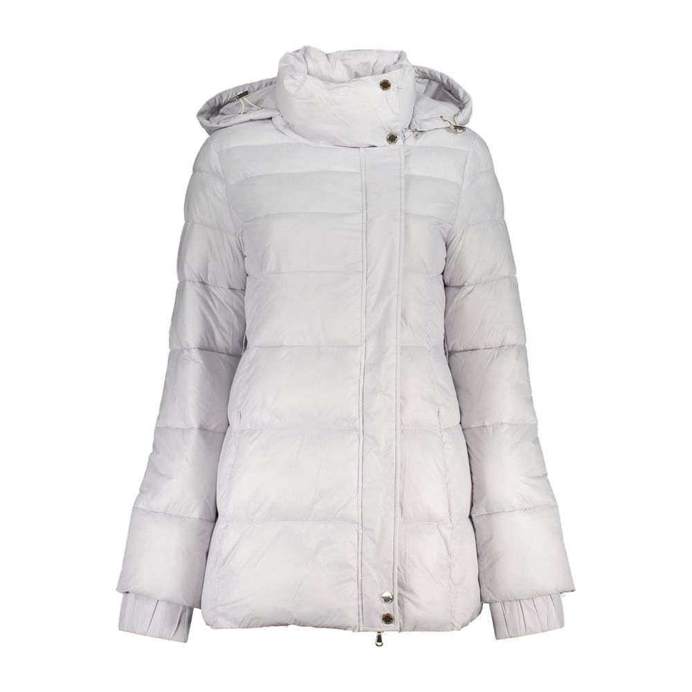 Patrizia Pepe Bianco Poliammide Damenjacke
