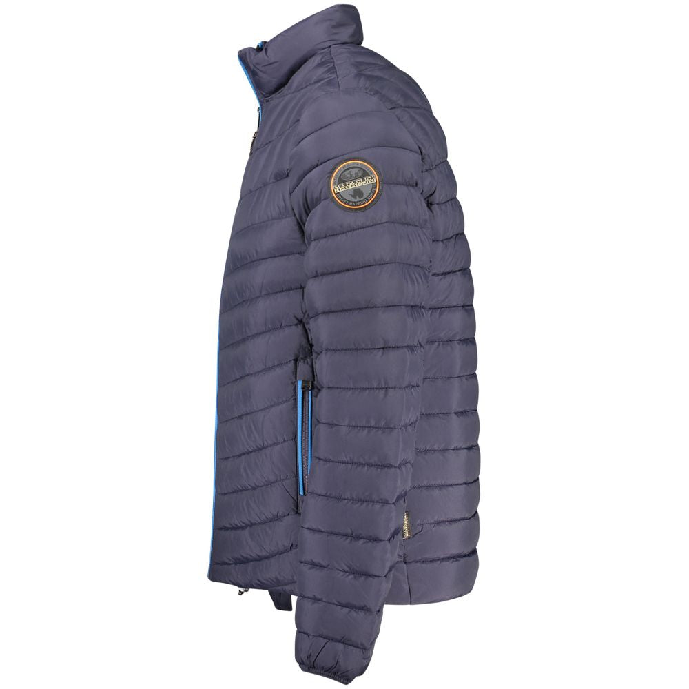 Napapijri Blu Poliammide Herrenjacke