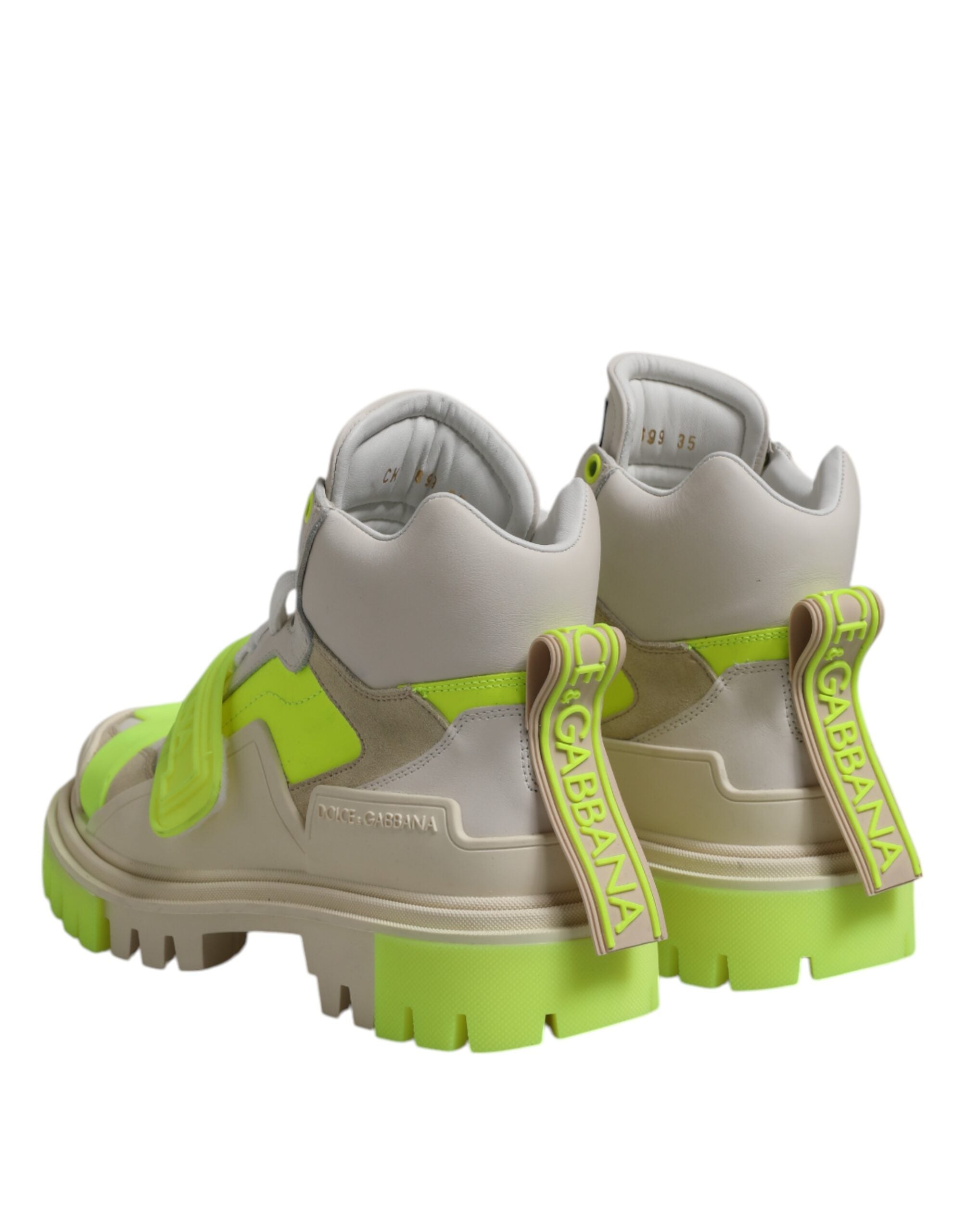 Dolce & Gabbana Multicolor Trekking Stiefel Turnschuhe Schuhe