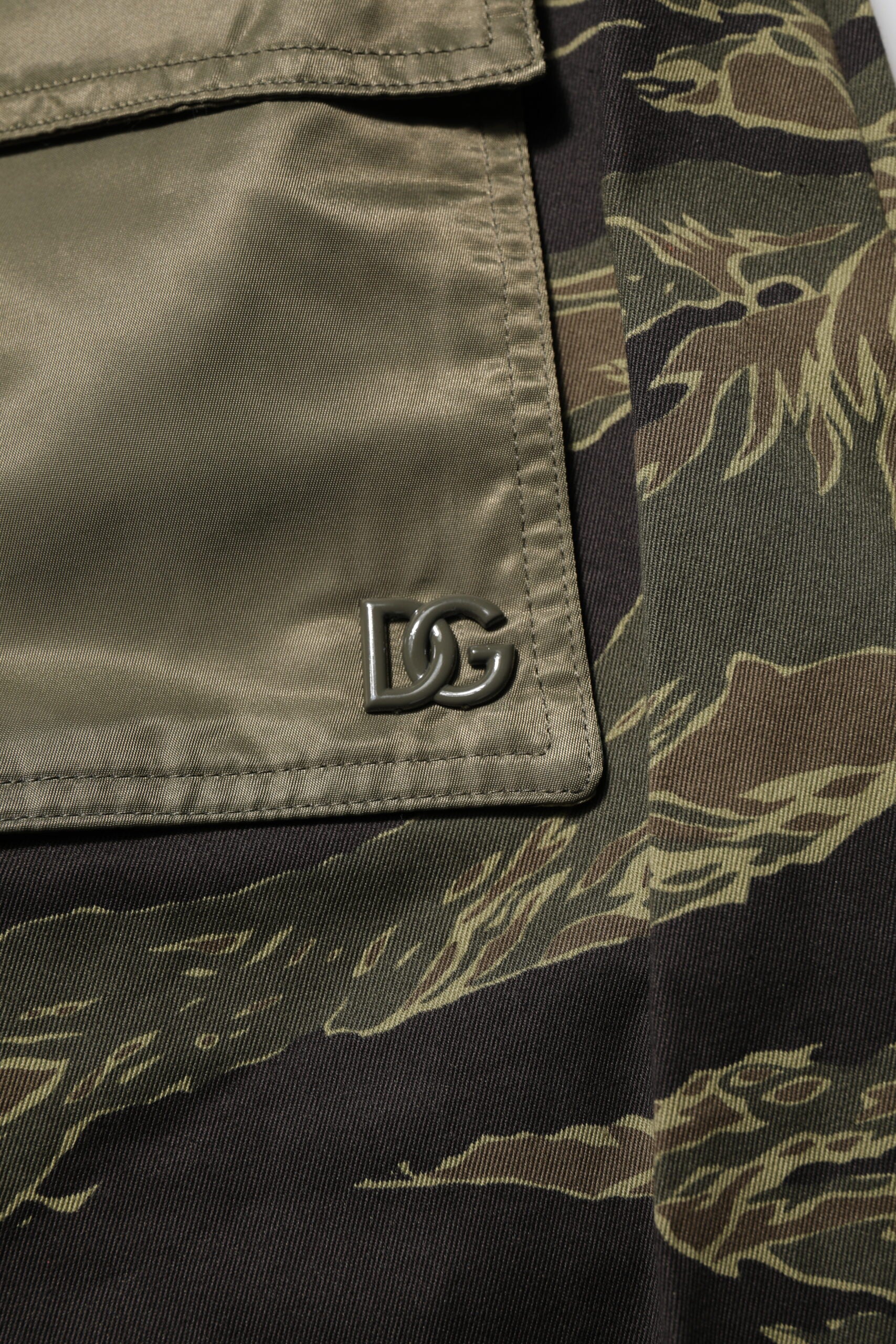 Dolce & Gabbana Multicolor Cargo Tarnhose