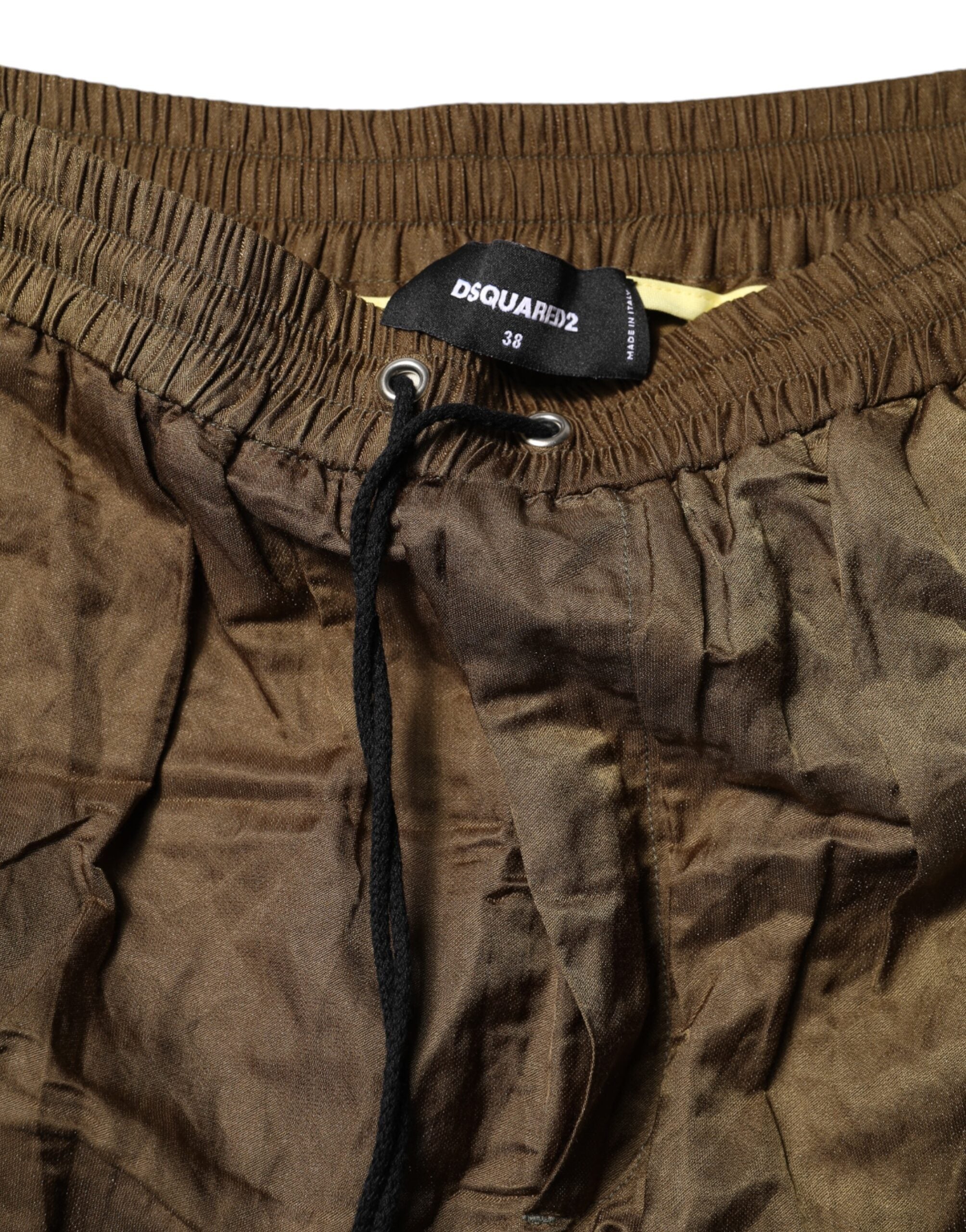 Dsquared² Braun Mid Waisted Frauen Sweatpants Hosen