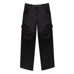 Tom Ford Schwarze Viskose-Cargo-Hose