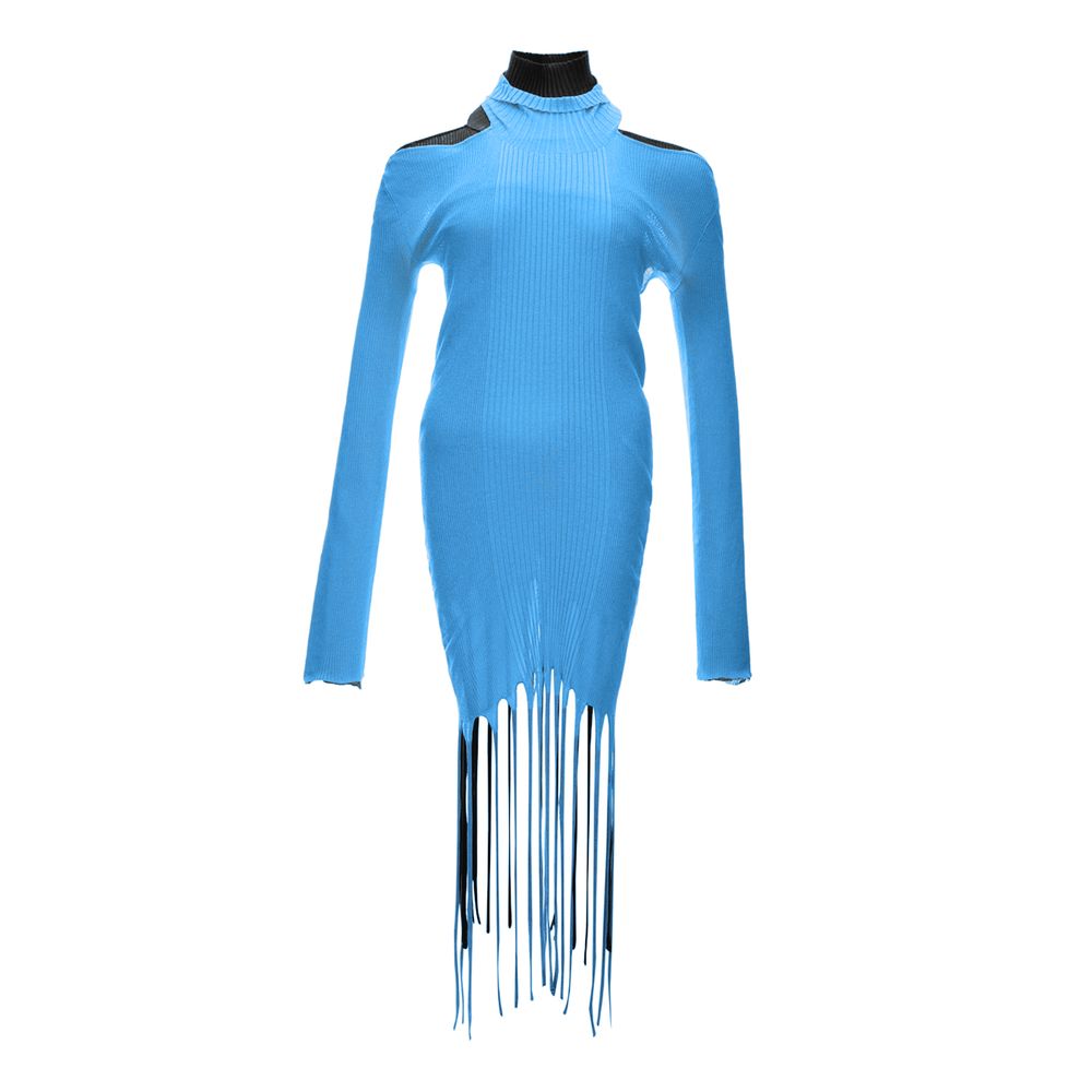 Bottega Veneta Blaues Baumwoll-Freizeitkleid