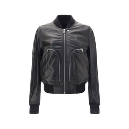 Lederjacke im Bauhaus-Stil von Rick Owens