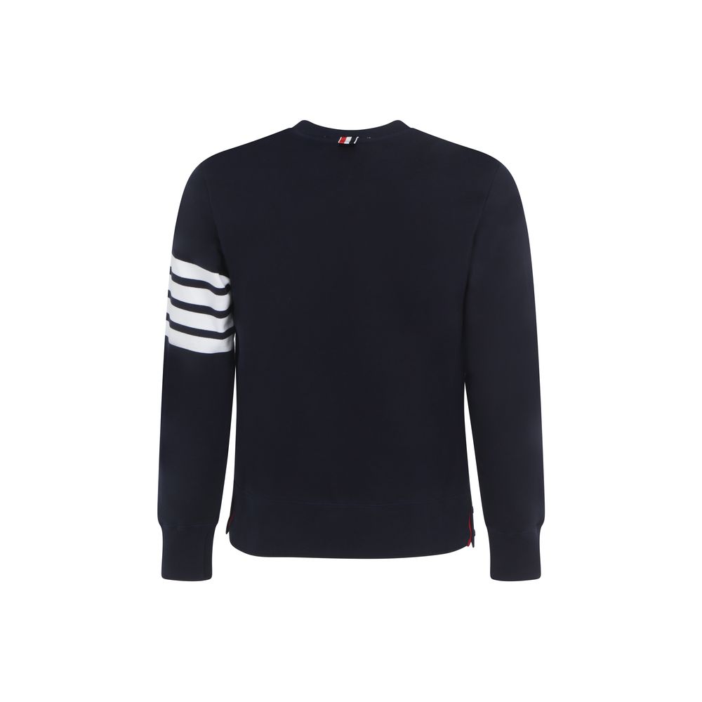 Thom Browne Blauer Baumwoll-Sweatshirt