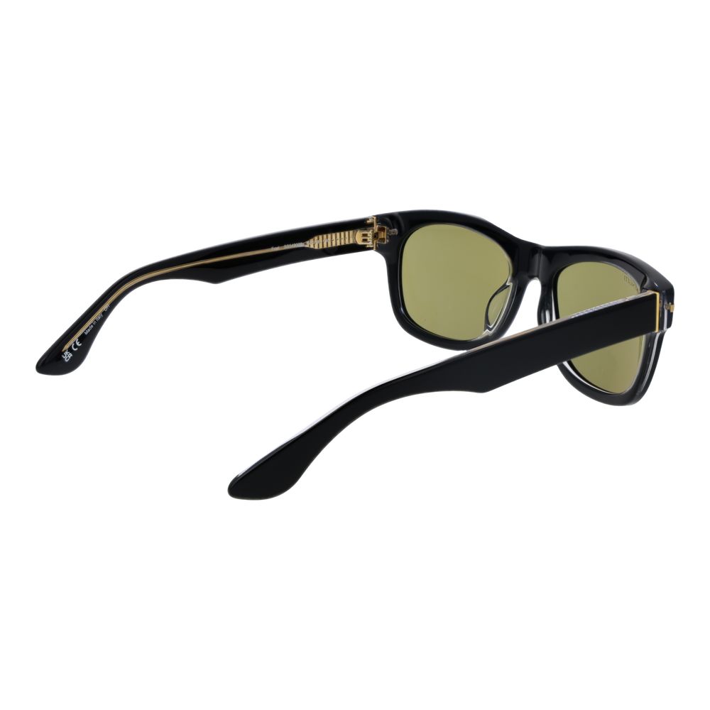 Serengeti Schwarze Sonnenbrille aus Acetat