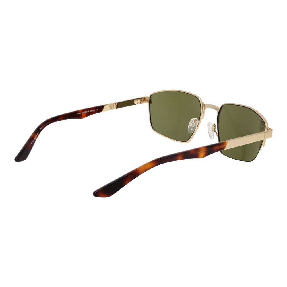 Serengeti Sonnenbrille aus Goldmetall