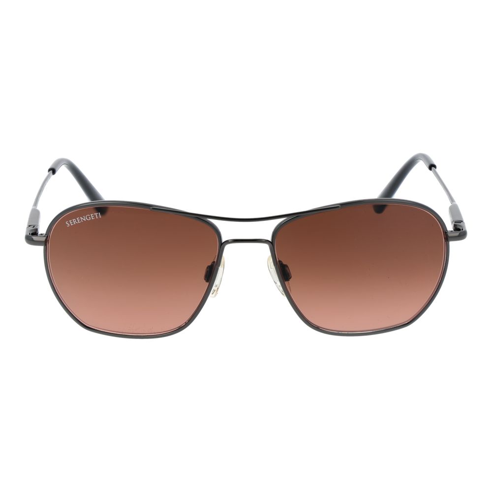 Serengeti Graue Sonnenbrille aus Metall