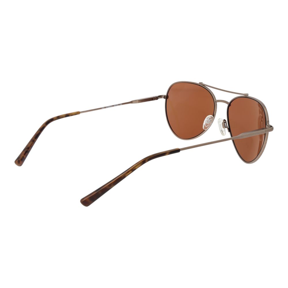 Serengeti Braune Sonnenbrille aus Metall