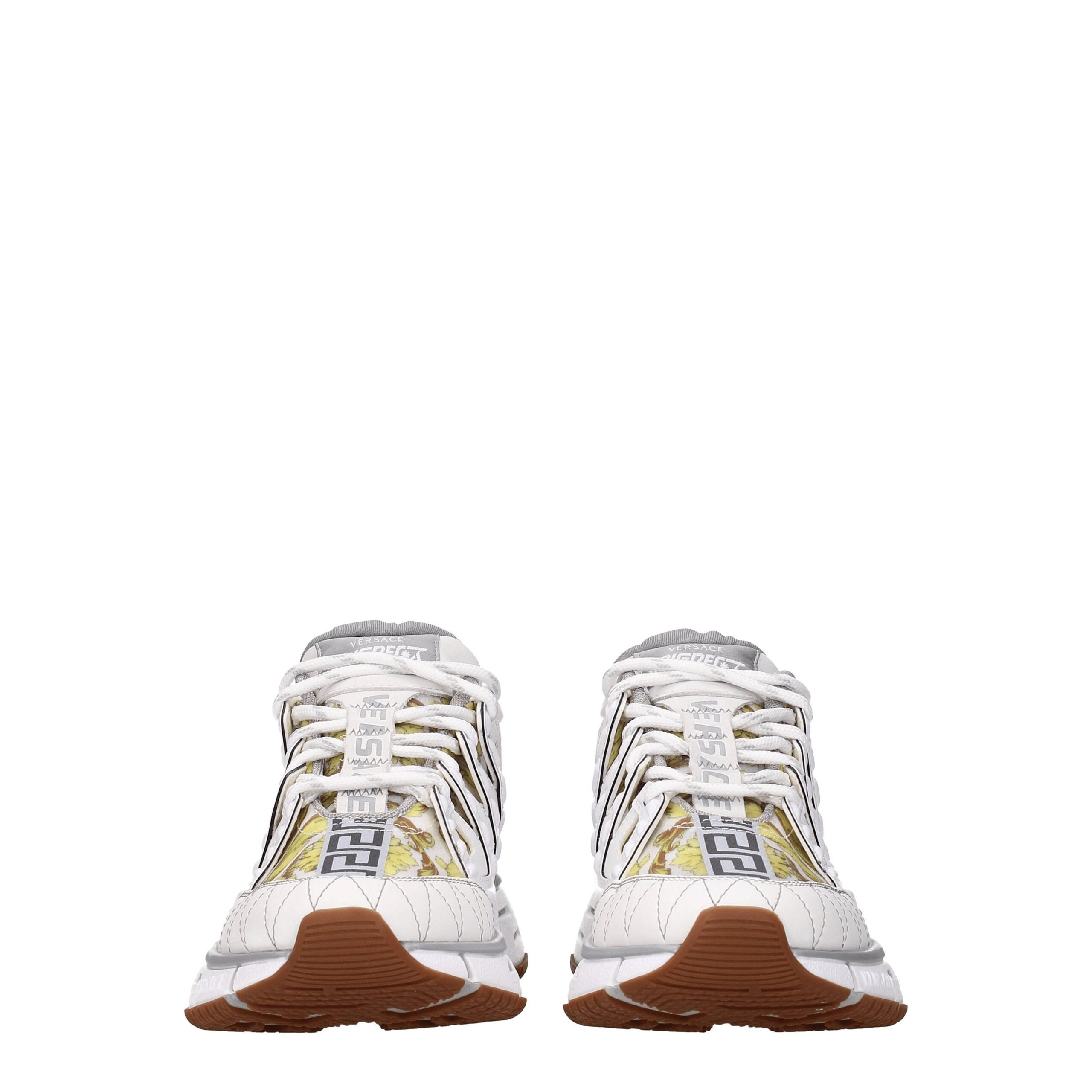 Versace Weiße Leder-Athletic-Sneaker
