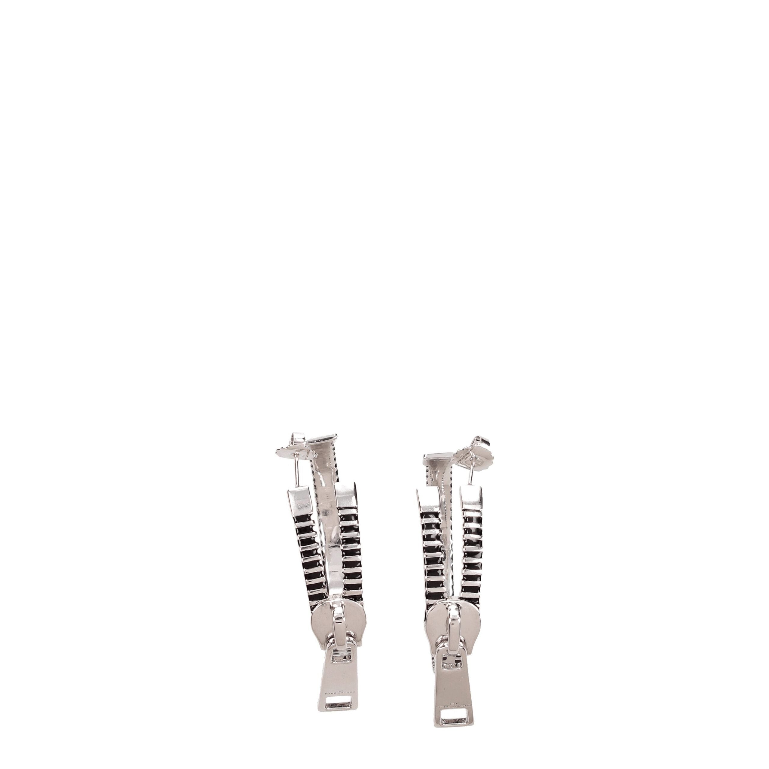 Marc Jacobs Graue Silber-Ohrringe